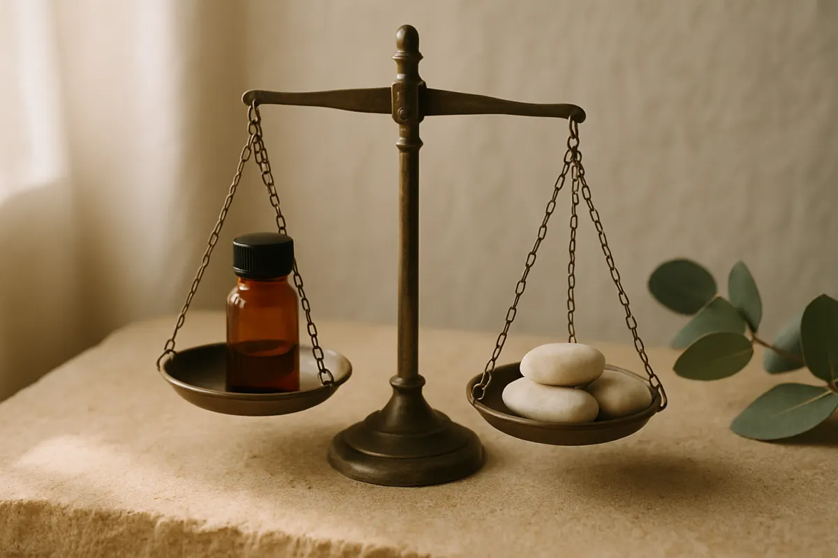 Editorial still life representing Mochi Health's Wegovy offering