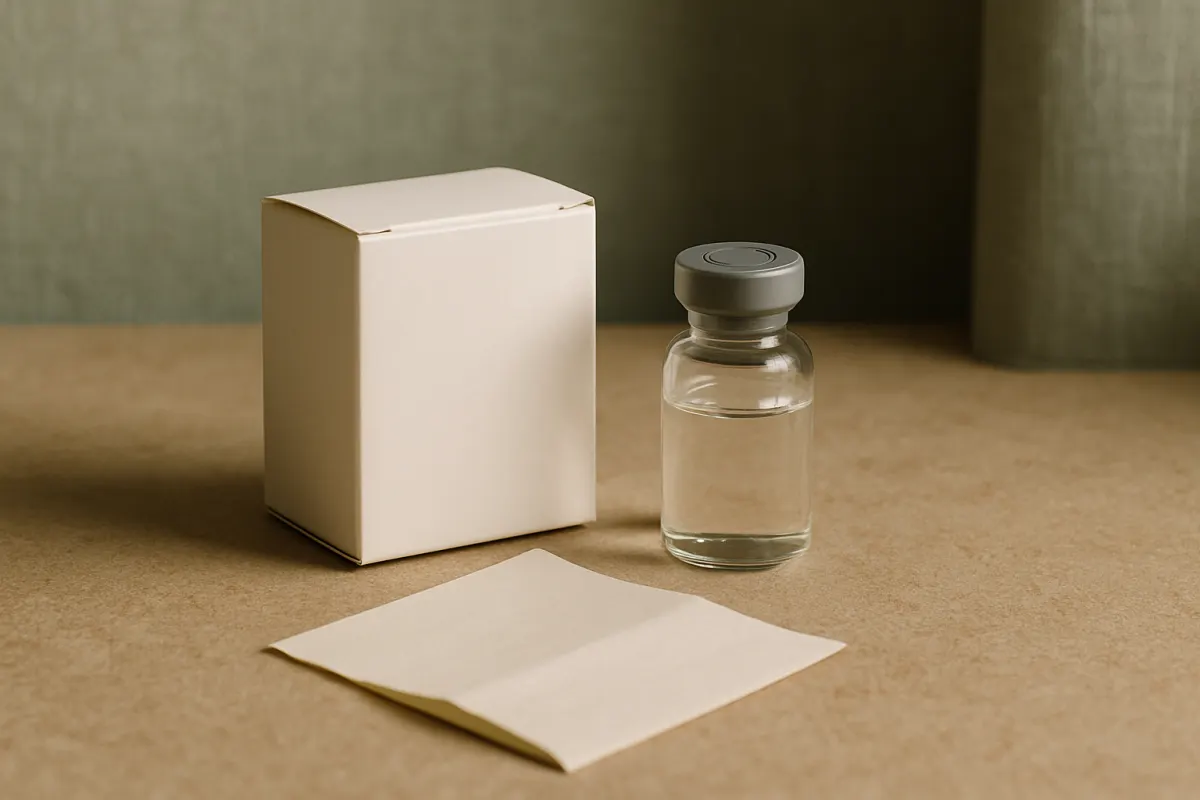 Editorial still life representing NovoCare Pharmacy's Wegovy offering