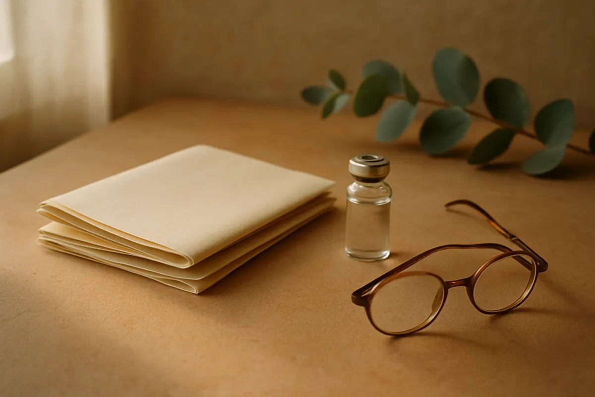 Editorial still life representing Zealthy's compounded Semaglutide offering